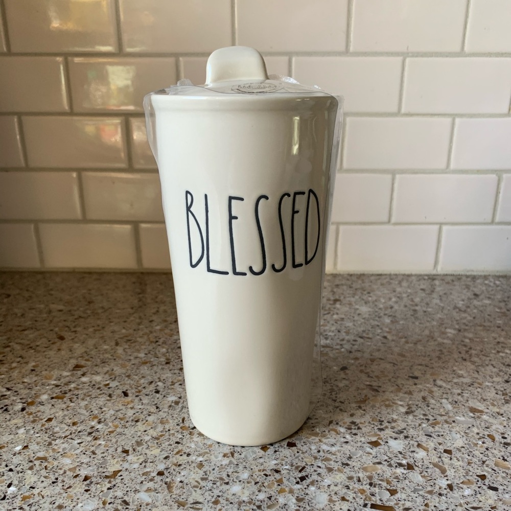 Rae Dunn Blessed travel mug